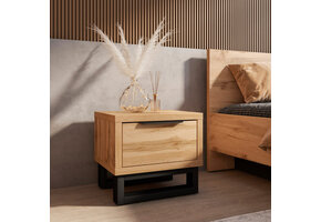 Nachtkastje Halmstad met Lade - Wotan Eiken