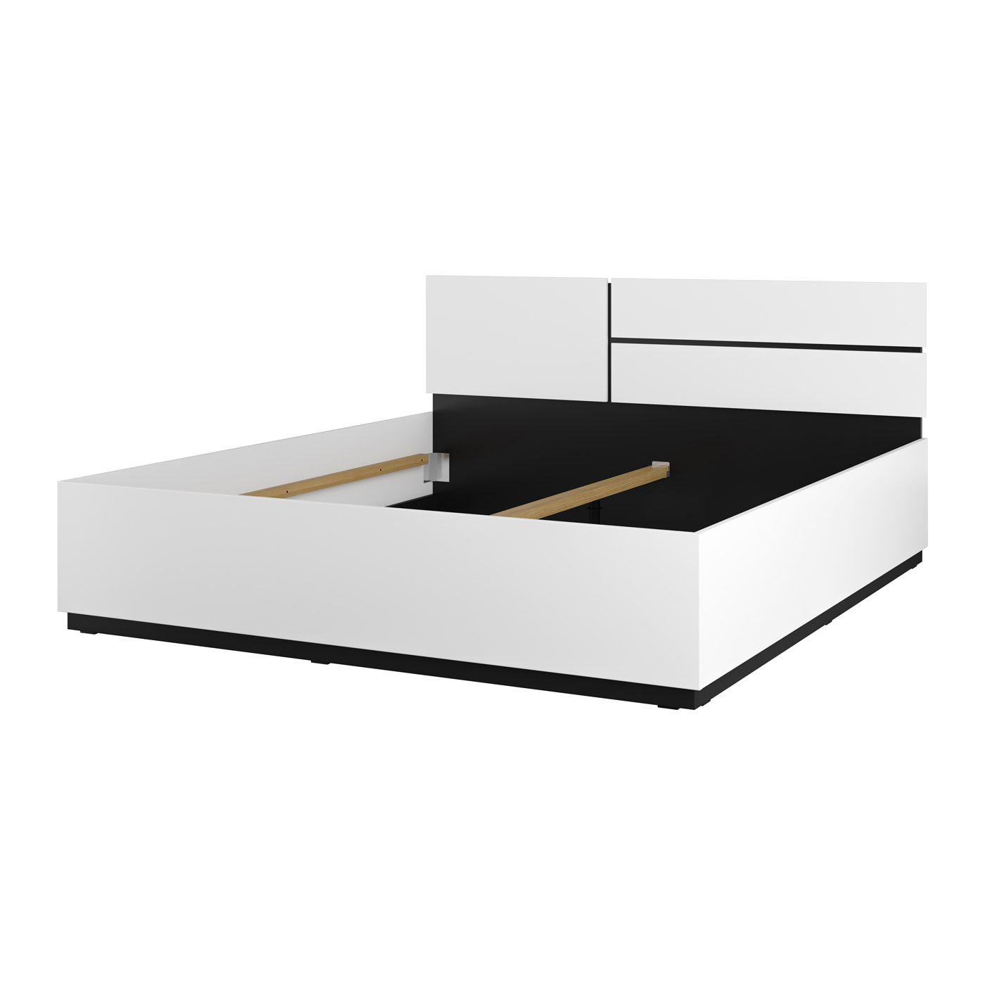 Houten Bed Crotone - Wit - Bedframe