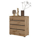 Ladekast Crotone - Eiken - 4 Lades