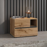 Nachtkastje met Lades Crotone - Eiken