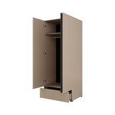 Kledingkast Crotone - Taupe - 2-Deurs met Lade