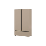 Linnenkast Crotone - Taupe - 2-Deurs met Lade