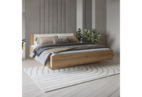 Houten Bed Verdal - Wotan Eiken