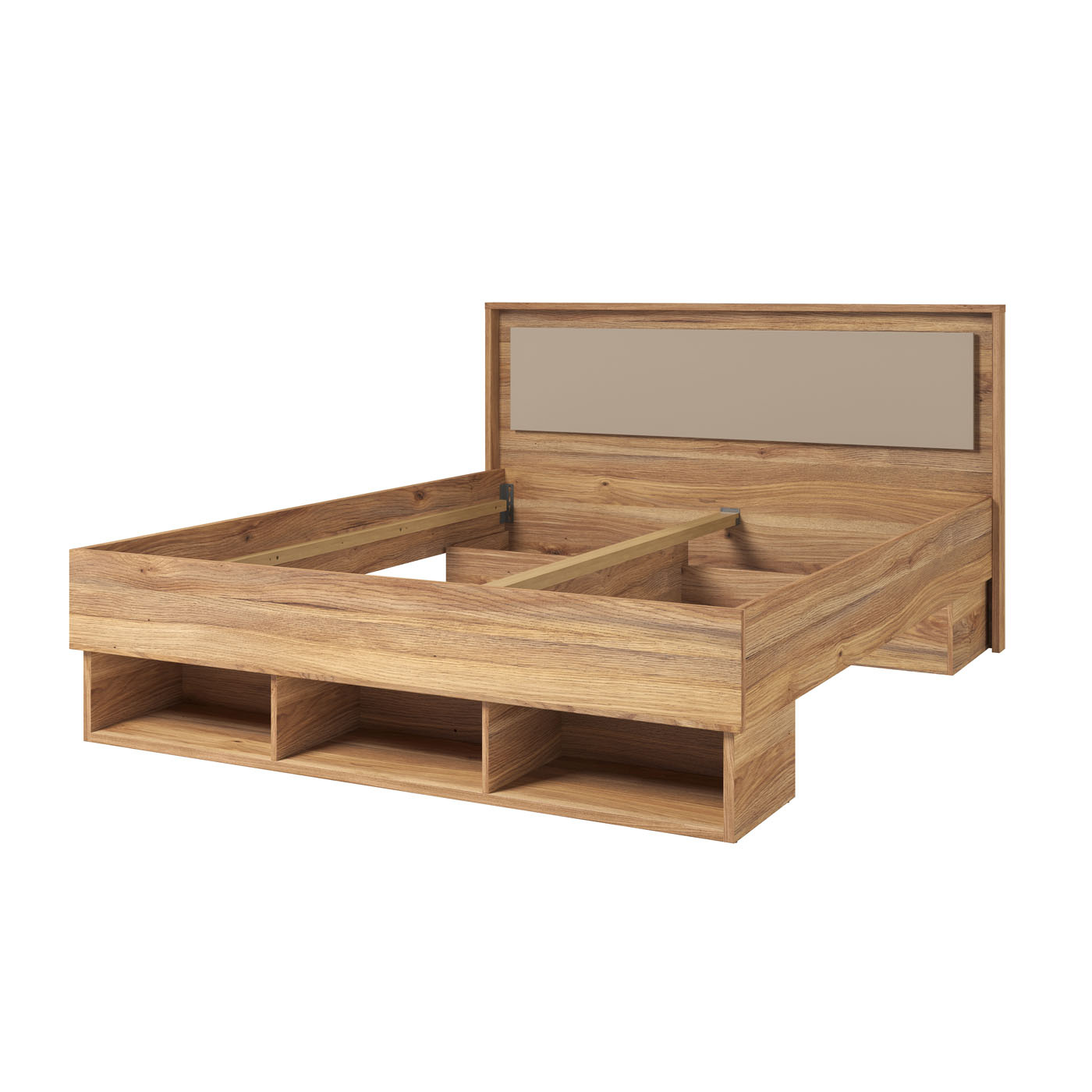 Houten Bed Imola - Wotan Eiken - Bedframe