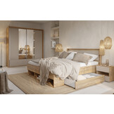 Houten Bed Imola - Wotan Eiken - Bedframe