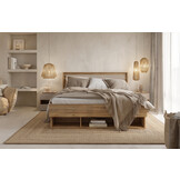 Houten Bed Imola - Wotan Eiken - Bedframe