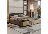 Houten Bed met Opbergruimte Siena - Naturel