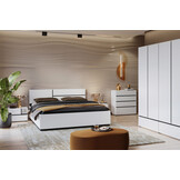 Houten Bed Crotone - Wit - Bedframe