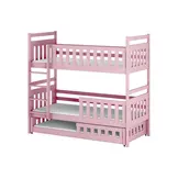 Stapelbed Olga - 3-persoons - Leverbaar in 8 kleuren!