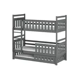 Stapelbed Olga - 3-persoons - Leverbaar in 8 kleuren!