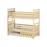 Stapelbed Olga - 3-persoons - Leverbaar in 8 kleuren!