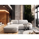 Slaapbank met Opbergruimte Morris Teddy stof| Hoekbank