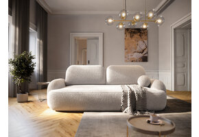 Slaapbank met Opbergruimte Morris Teddy stof | Zitbank