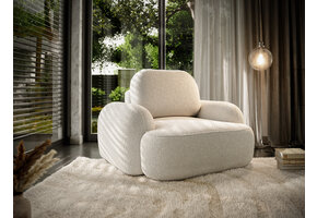 Fauteuil Morris  Teddy stof