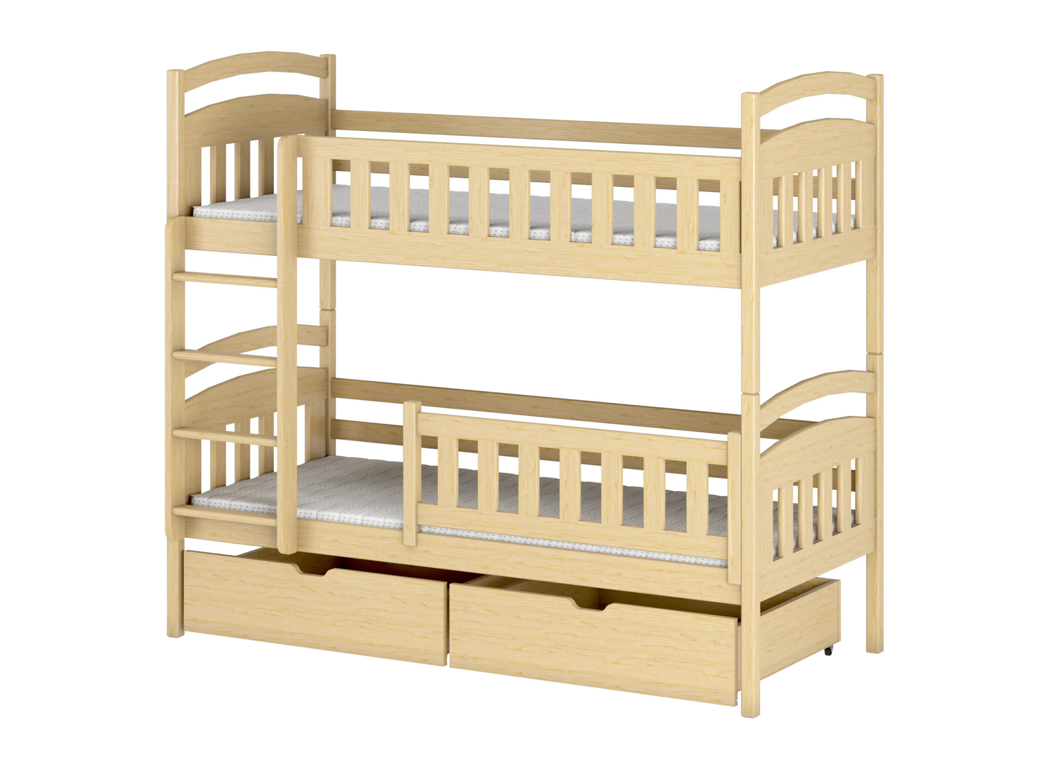 Stapelbed met Lade Ilias - 2-persoons - Kinderbed - Leverbaar in 8 kleuren!