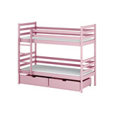 Stapelbed met Lade Nino - 2-persoons - Kinderbed - Leverbaar in 8 kleuren!