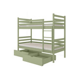 Stapelbed met Lade Nino - 2-persoons - Kinderbed - Leverbaar in 8 kleuren!