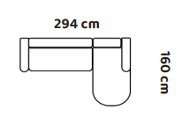 Hoekbank Helsinki - 3-zits