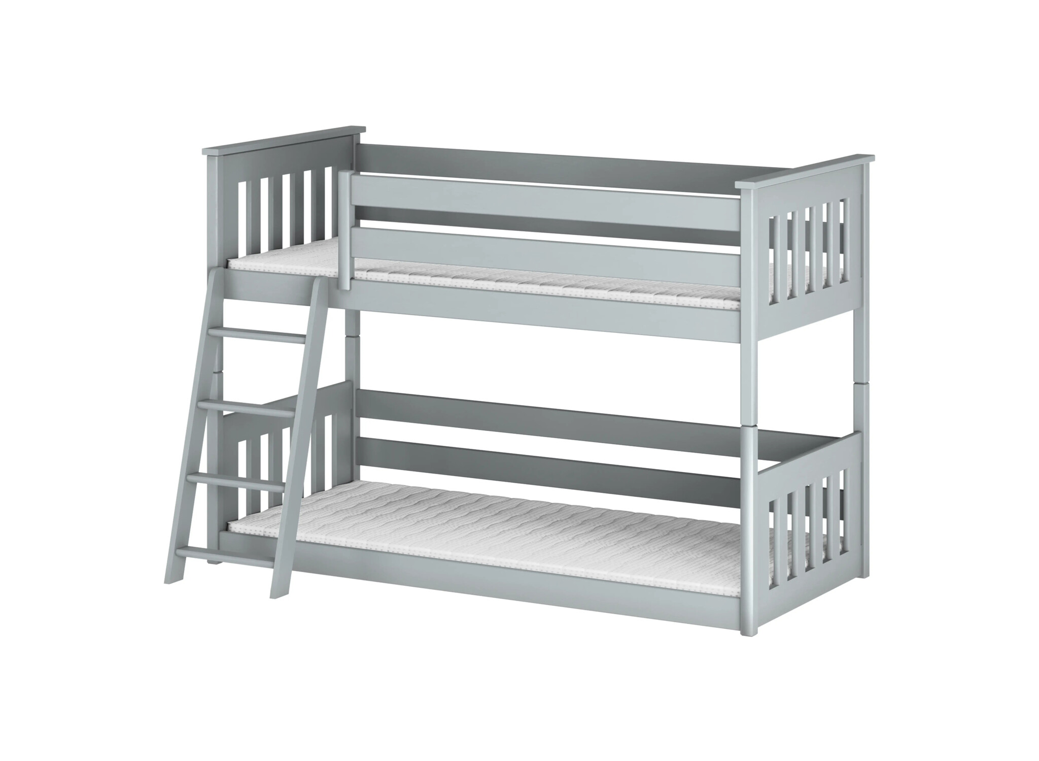 Stapelbed met Ladder Kas - 2-persoons - Kinderbed (incl. hekje) - Leverbaar in 8 kleuren!