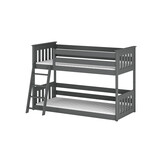 Stapelbed met Ladder Kas - 2-persoons - Kinderbed (incl. hekje) - Leverbaar in 8 kleuren!