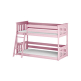 Stapelbed met Ladder Kas - 2-persoons - Kinderbed (incl. hekje) - Leverbaar in 8 kleuren!