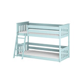 Stapelbed met Ladder Kas - 2-persoons - Kinderbed (incl. hekje) - Leverbaar in 8 kleuren!