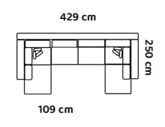 U-bank Saigon - Universeel - Moderne 5-zits Bank
