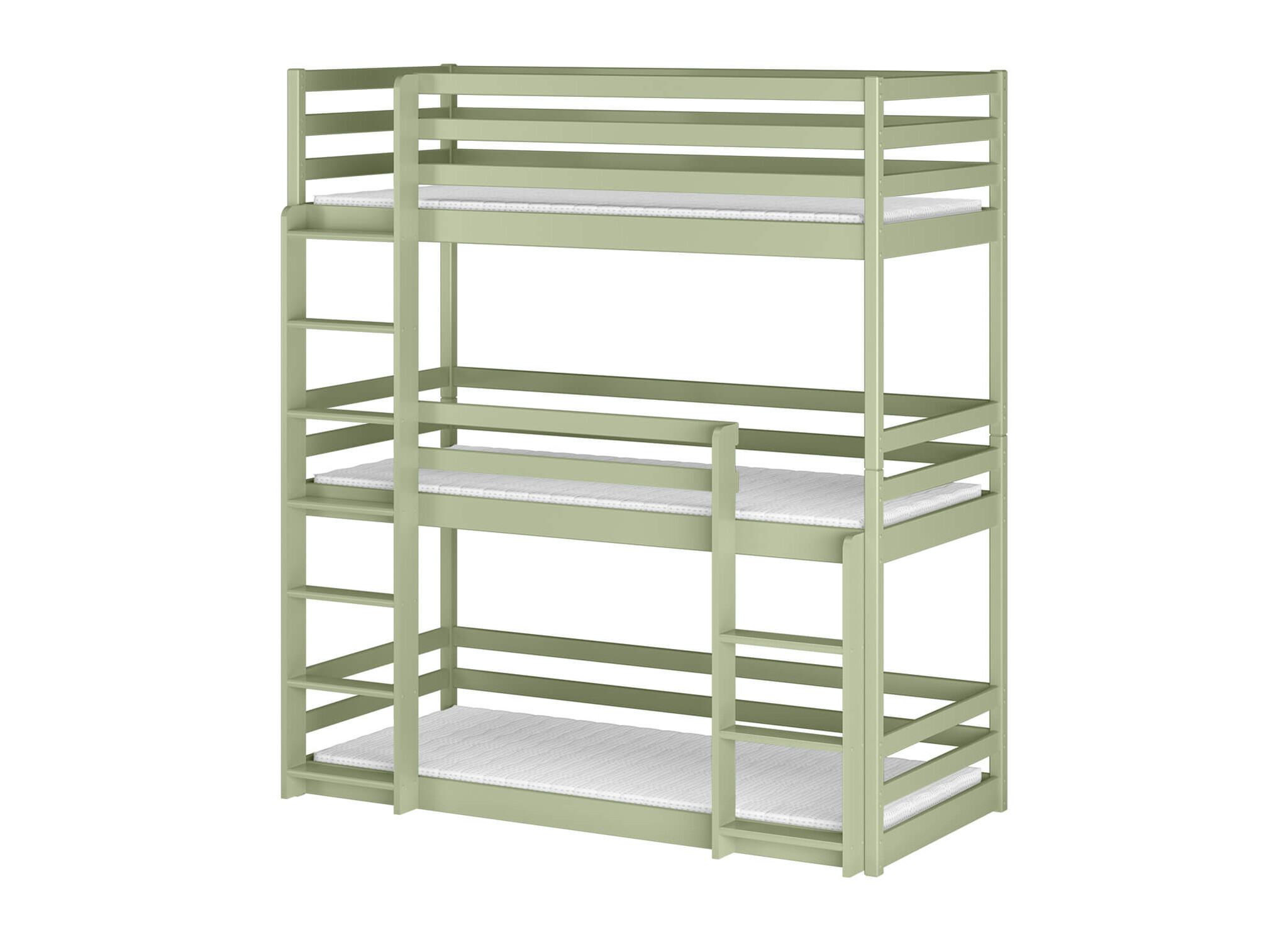 Stapelbed Teun - 3-persoons - Leverbaar in 8 kleuren!