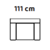 Fauteuil Dallas 1- Persoons