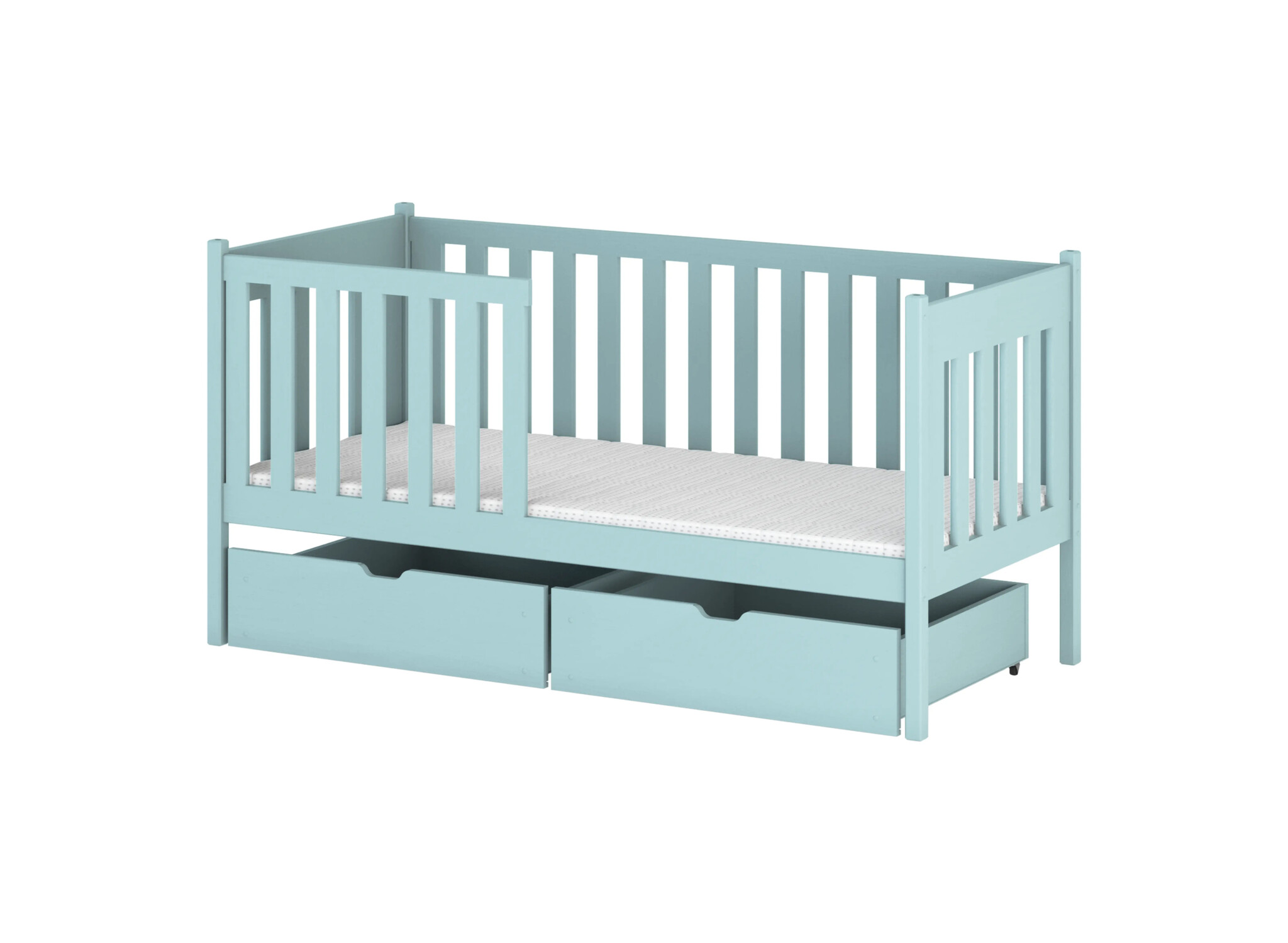 Kinderbed met Lades Abel - Leverbaar in 8 kleuren!