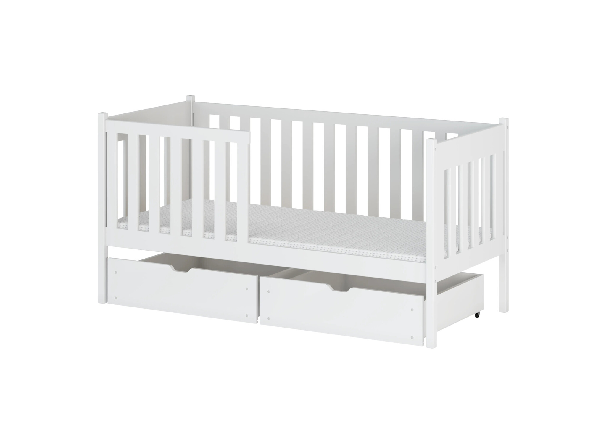 Kinderbed met Lades Abel - Leverbaar in 8 kleuren!