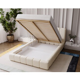 Opberg Bed Tara - Luxe Bekleding | Kies je kleur