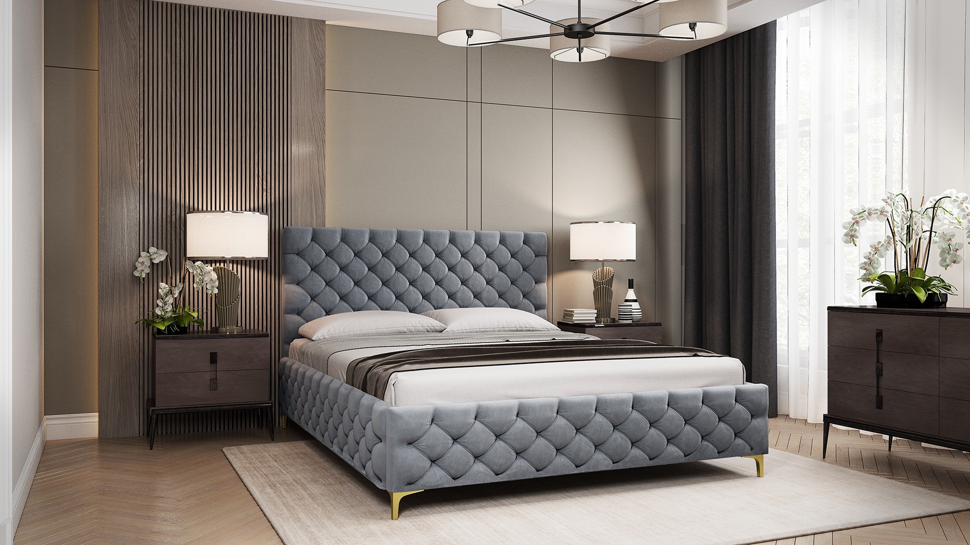 Opberg Bed Firenze – Luxe Bekleding | Kies je kleur