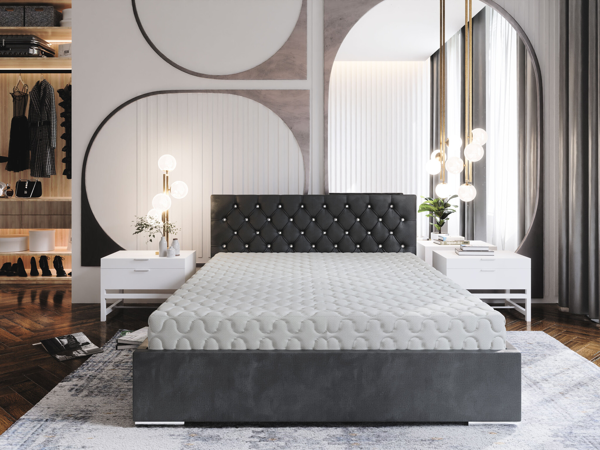 Opberg Bed Konrad – Luxe Bekleding | Kies je kleur