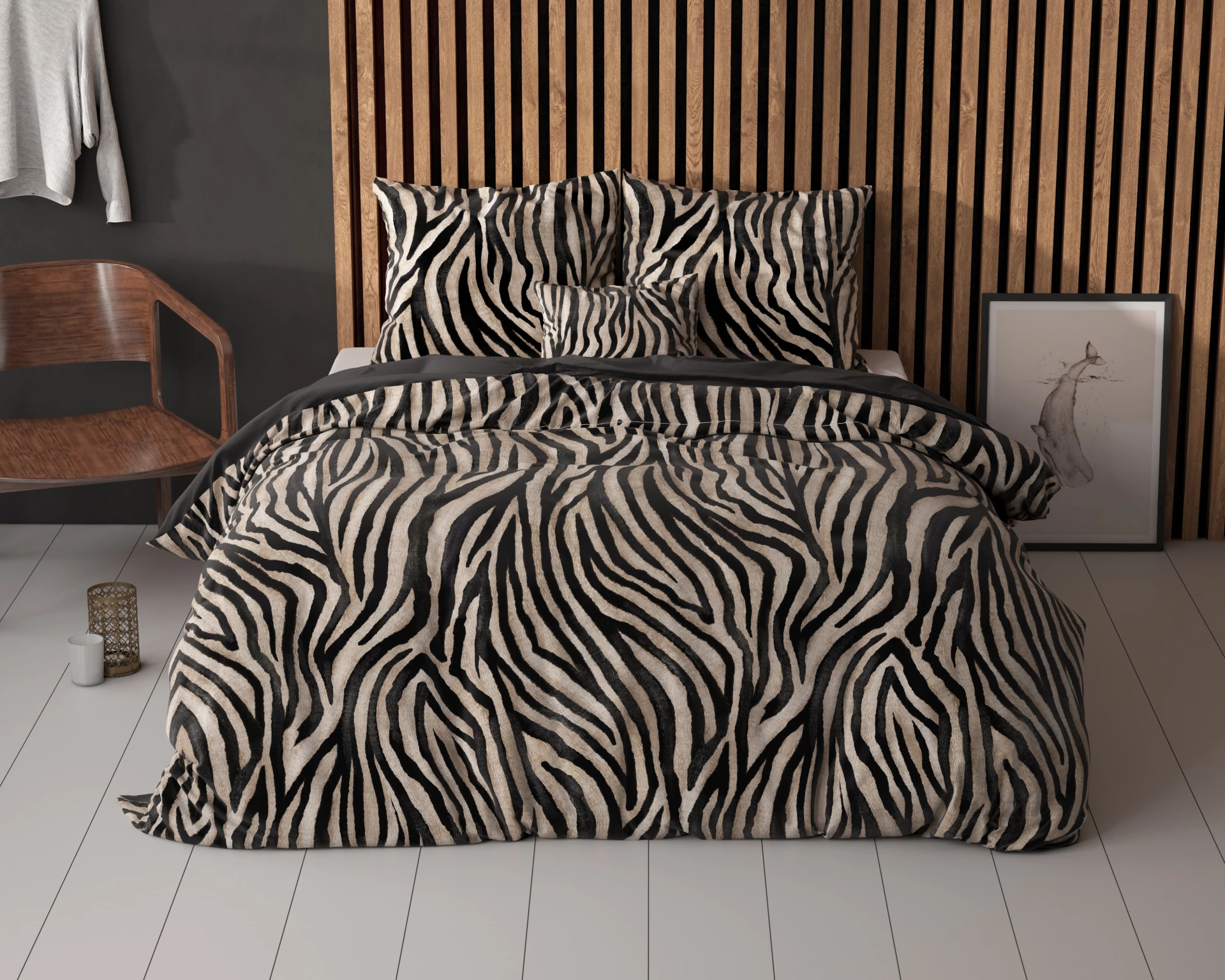 Sleeptime Zebra icon Zwart afbeelding