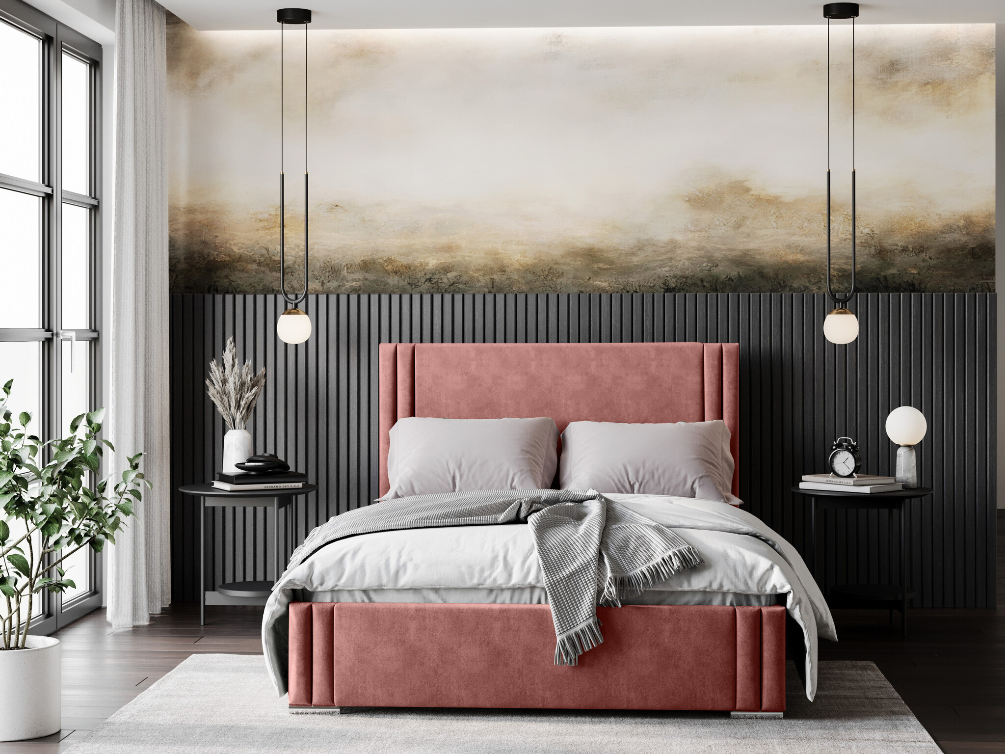 Opberg Bed Londen – Luxe Bekleding | Kies je kleur
