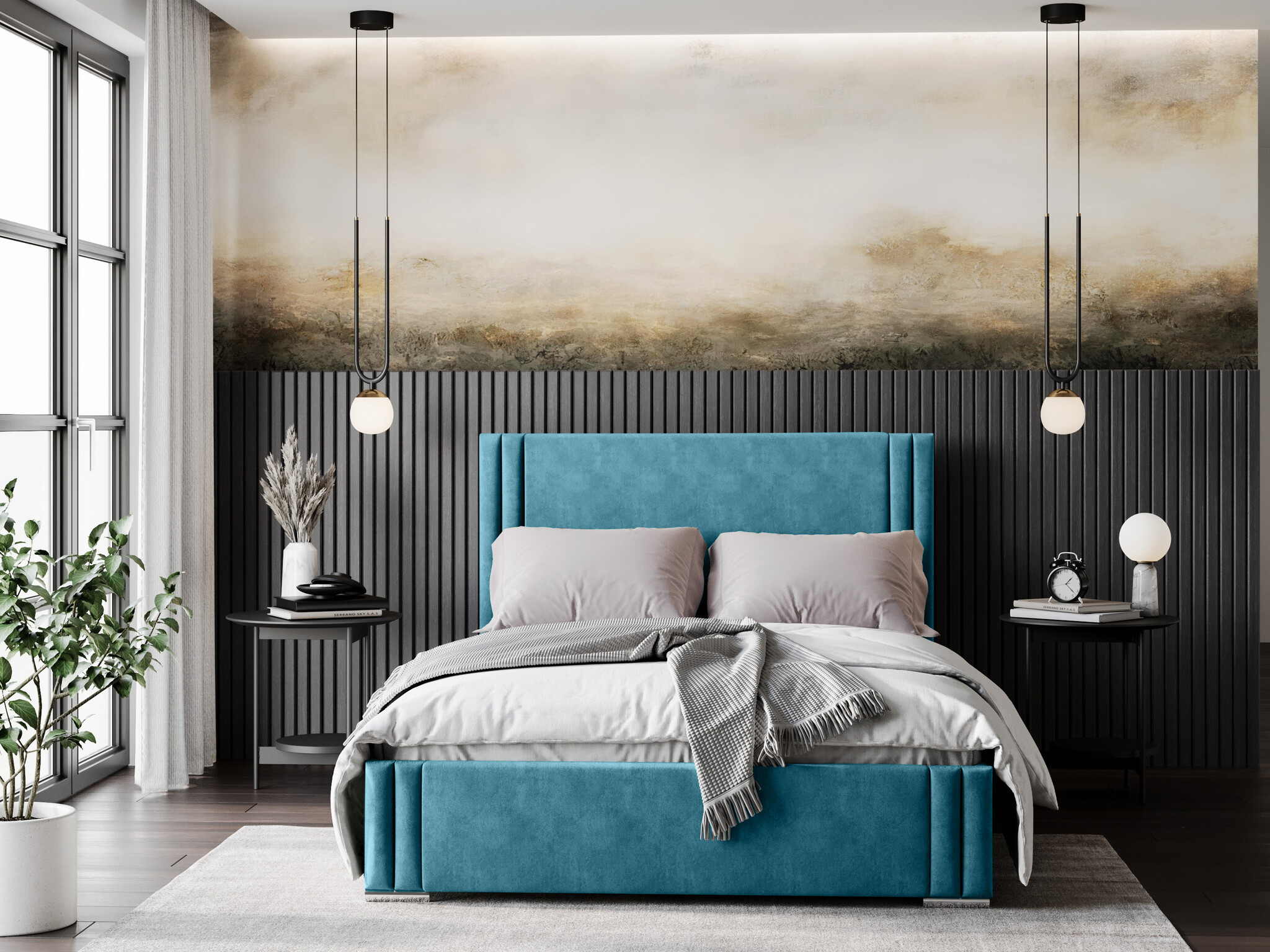 Opberg Bed Londen – Luxe Bekleding | Kies je kleur