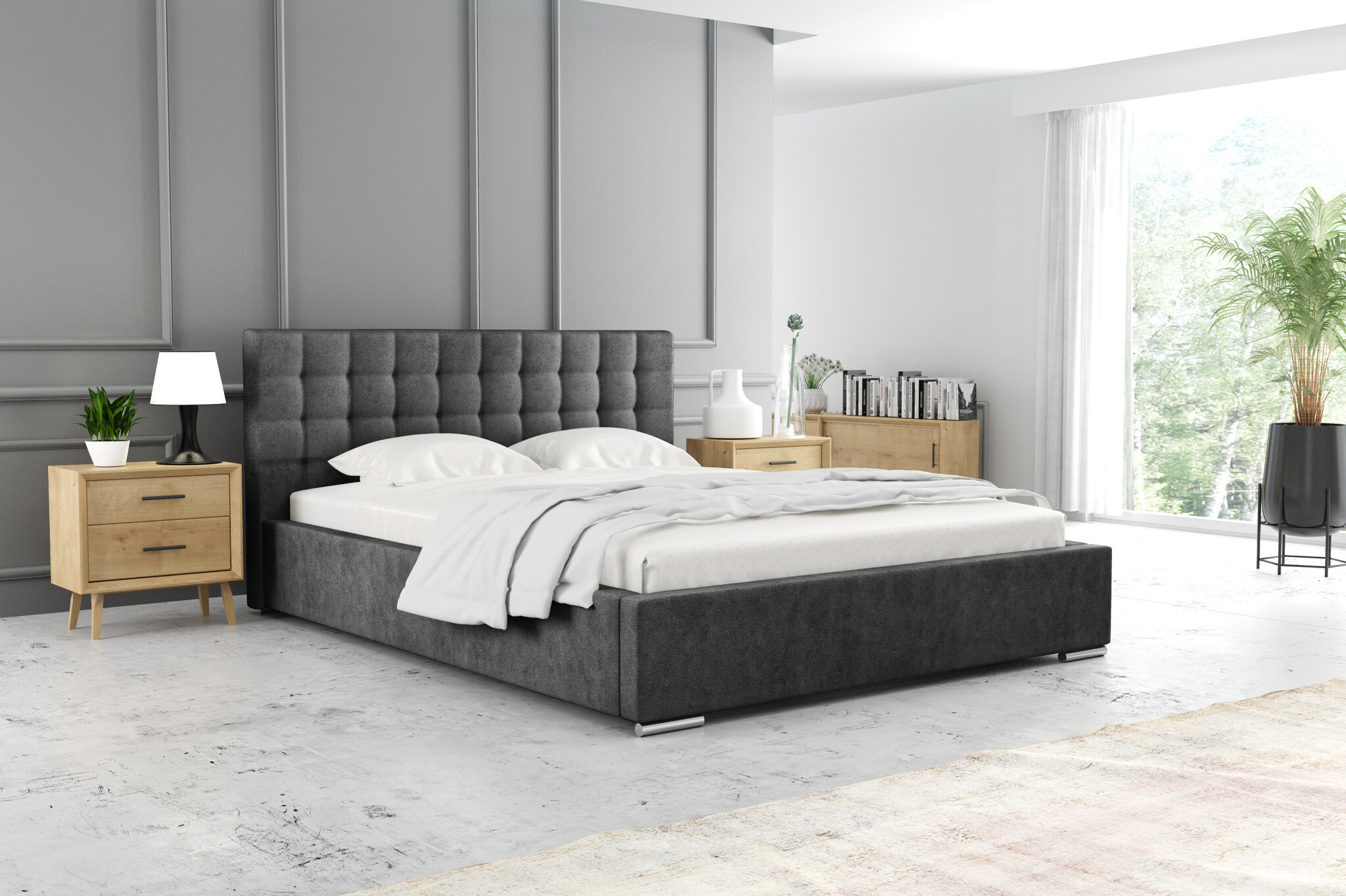 Opberg Bed Sara – Luxe Bekleding | Kies je kleur
