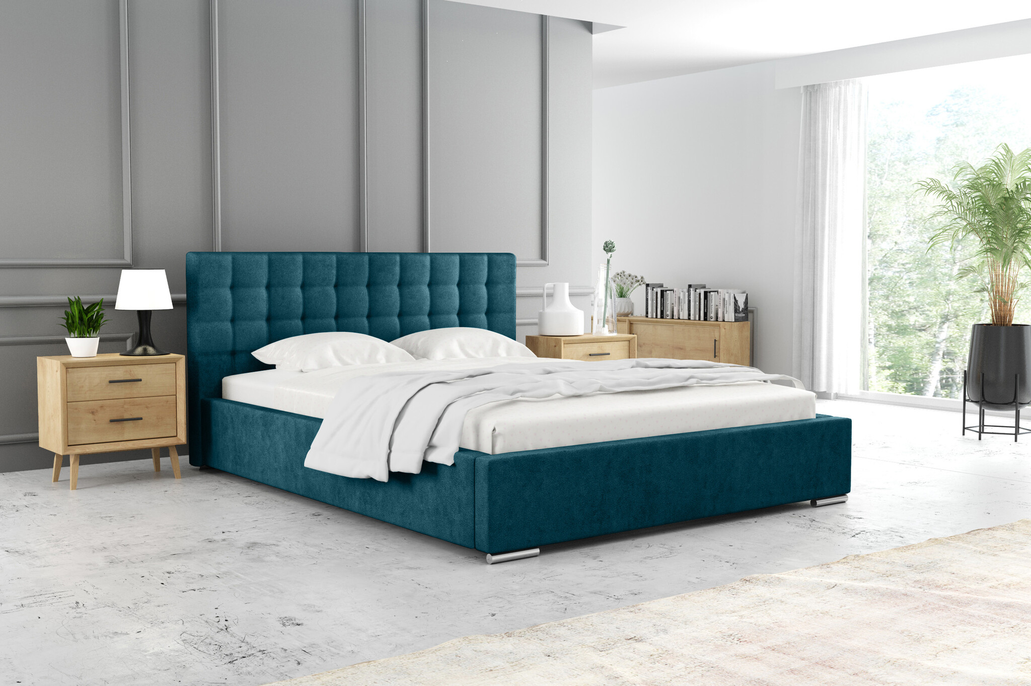 Opberg Bed Sara – Luxe Bekleding | Kies je kleur