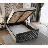 Opberg Bed Voleta – Luxe Bekleding | Kies je kleur