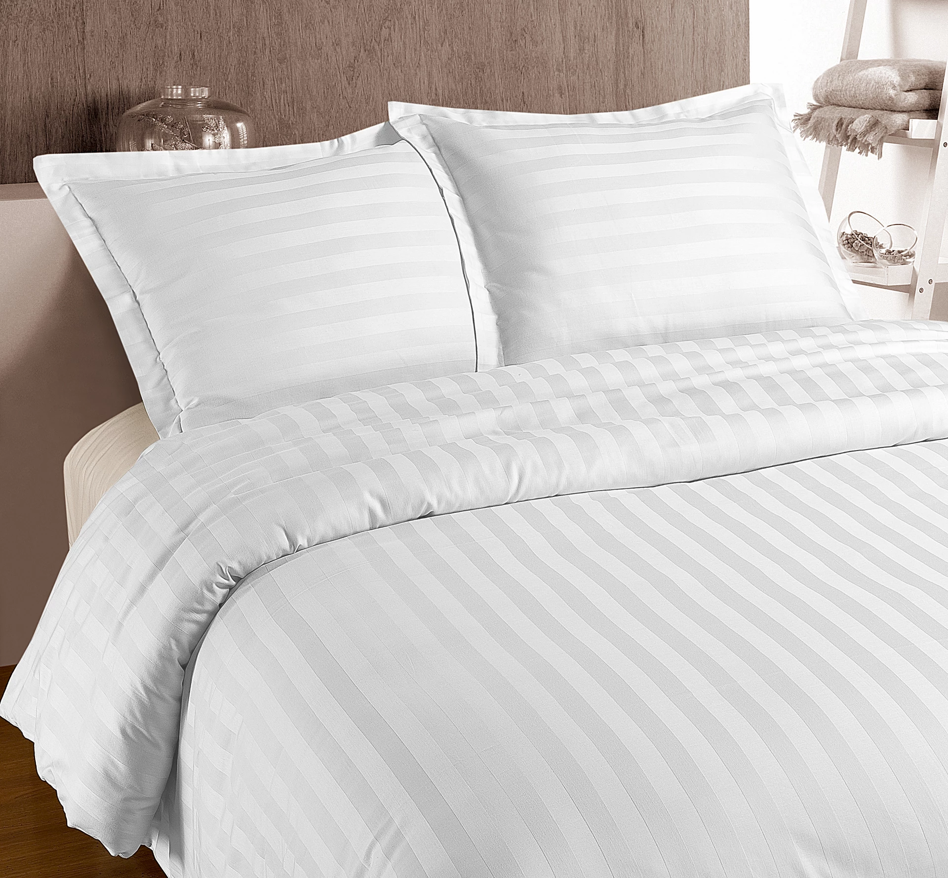 Primaviera Deluxe Hotel Stripe Wit afbeelding