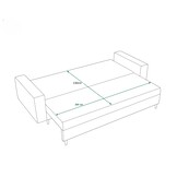 Slaapbank met opbergruimte Mick | Zitbank