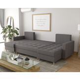 Slaapbank met opbergruimte Mick | U-bank