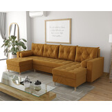 Slaapbank met opbergruimte Mick | U-bank