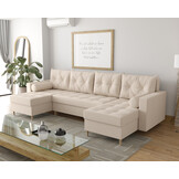 Slaapbank met opbergruimte Mick | U-bank