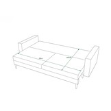 Slaapbank met opbergruimte Chris | Zitbank