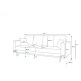 Slaapbank met opbergruimte Chris | Zitbank