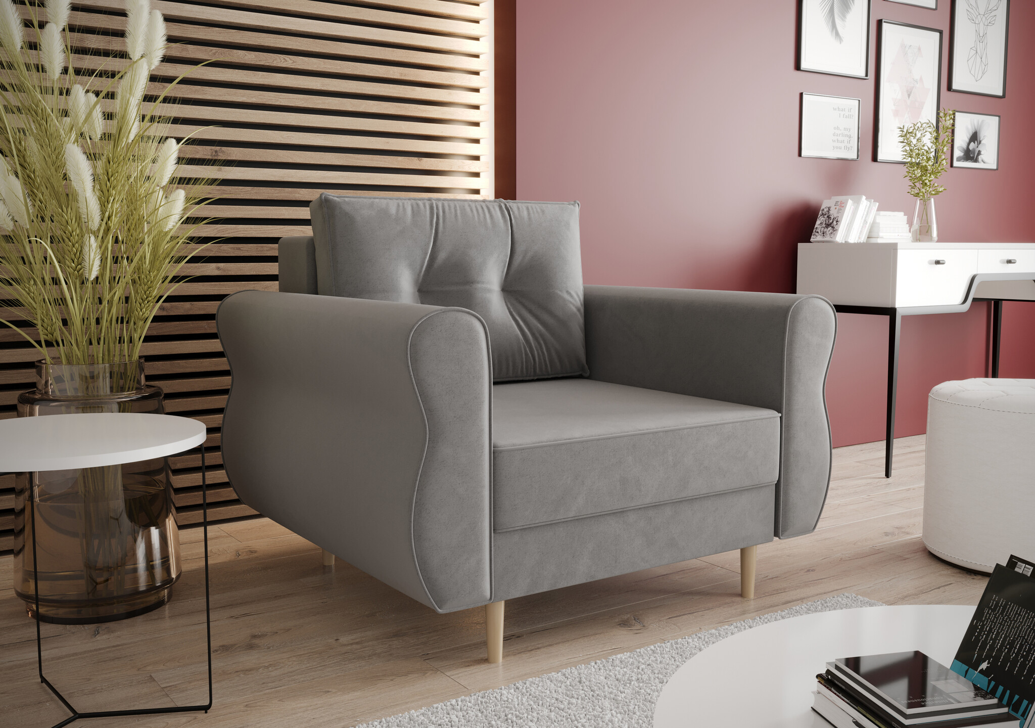 Fauteuil Anne - Luxe Bekleding | Kies je kleur