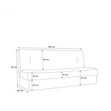 Slaapbank met opbergruimte Lars | Zitbank
