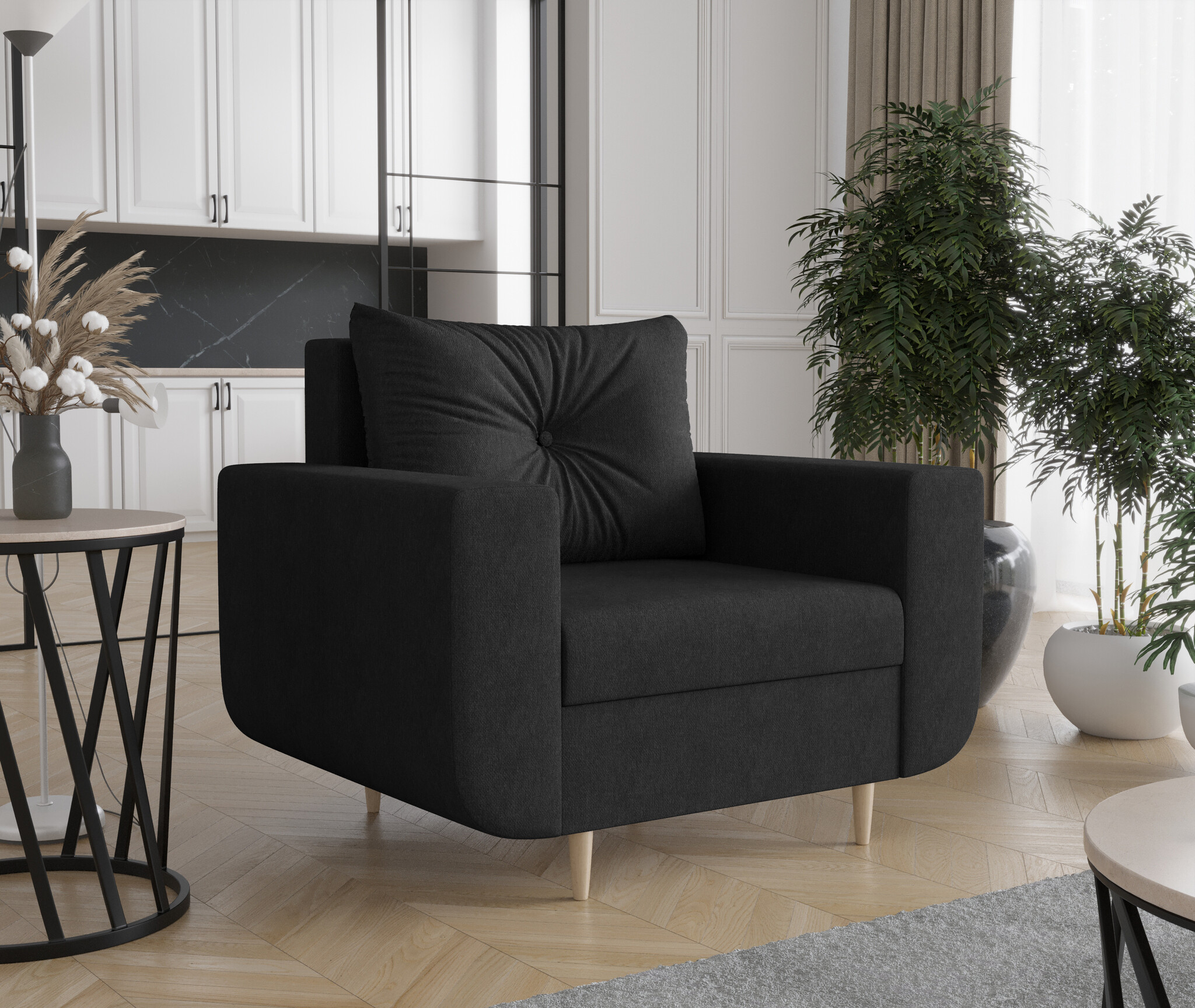 Fauteuil Delfine - Luxe Bekleding | Kies je kleur